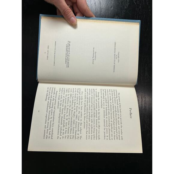 Vtg book GIA- Diamonds Famous Notable and Unique-1974 Blue Cover, preowned - Picture 3 of 5